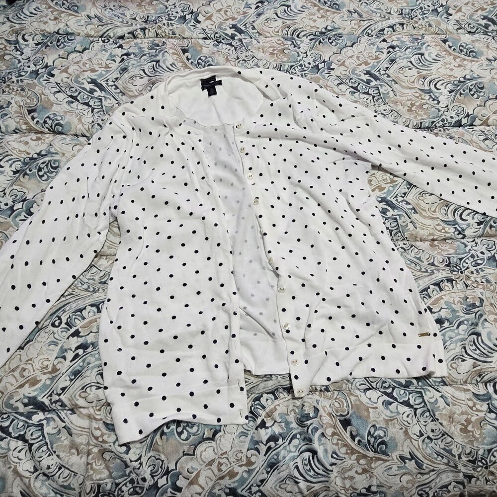 Tommy Hilfiger Polka Dot Cardigan
